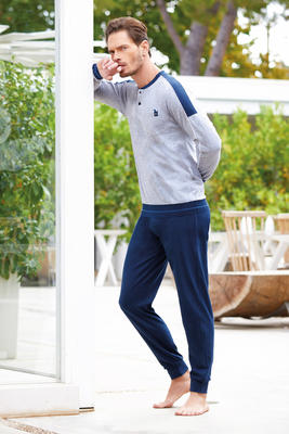 PIGIAMA CONFORMATO UOMO M/L EP1002C Ingrosso ENRICO COVERI Tellini S.r.l.